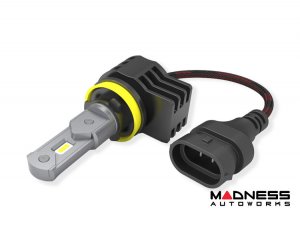Headlight Bulbs (2) - H11 - Arc Lighting Tiny Monster - Concept Series LED w/ Adapter Harness
